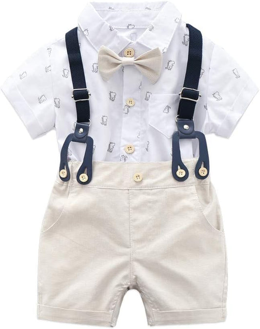 Baby-Boys Bib,Bow Tie