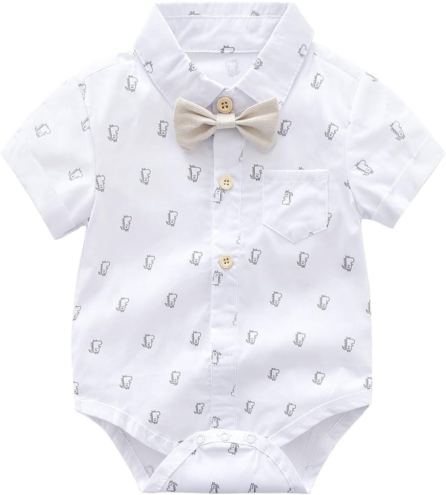 Baby-Boys Bib,Bow Tie